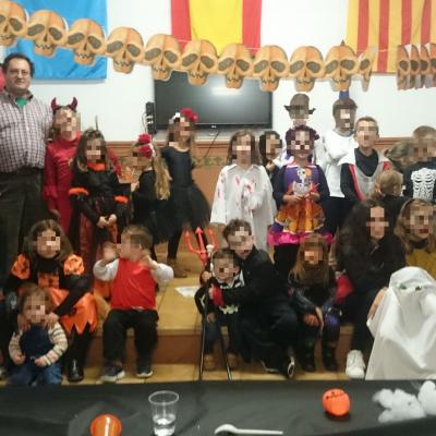 2018 Halloween Centro Asturiano Castellon Ninyos