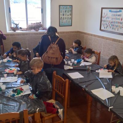 Asamblea General Ordinaria Febrero 2018 Y Taller Infantil De Mscaras 5