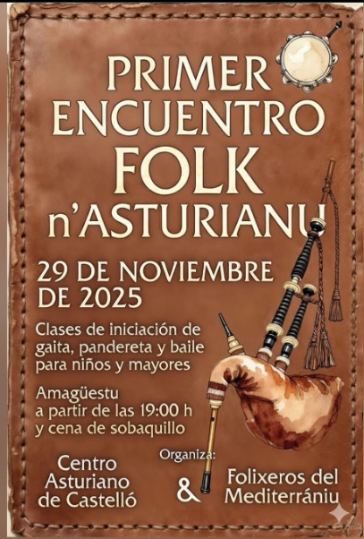 Primer encuentro Folk N’Asturianu - AMAGÜESTU